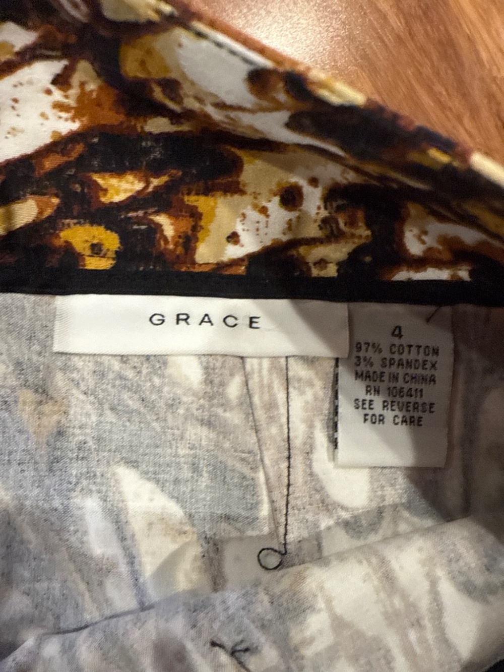 Grace woman’s midi skirt - Picture 3 of 4